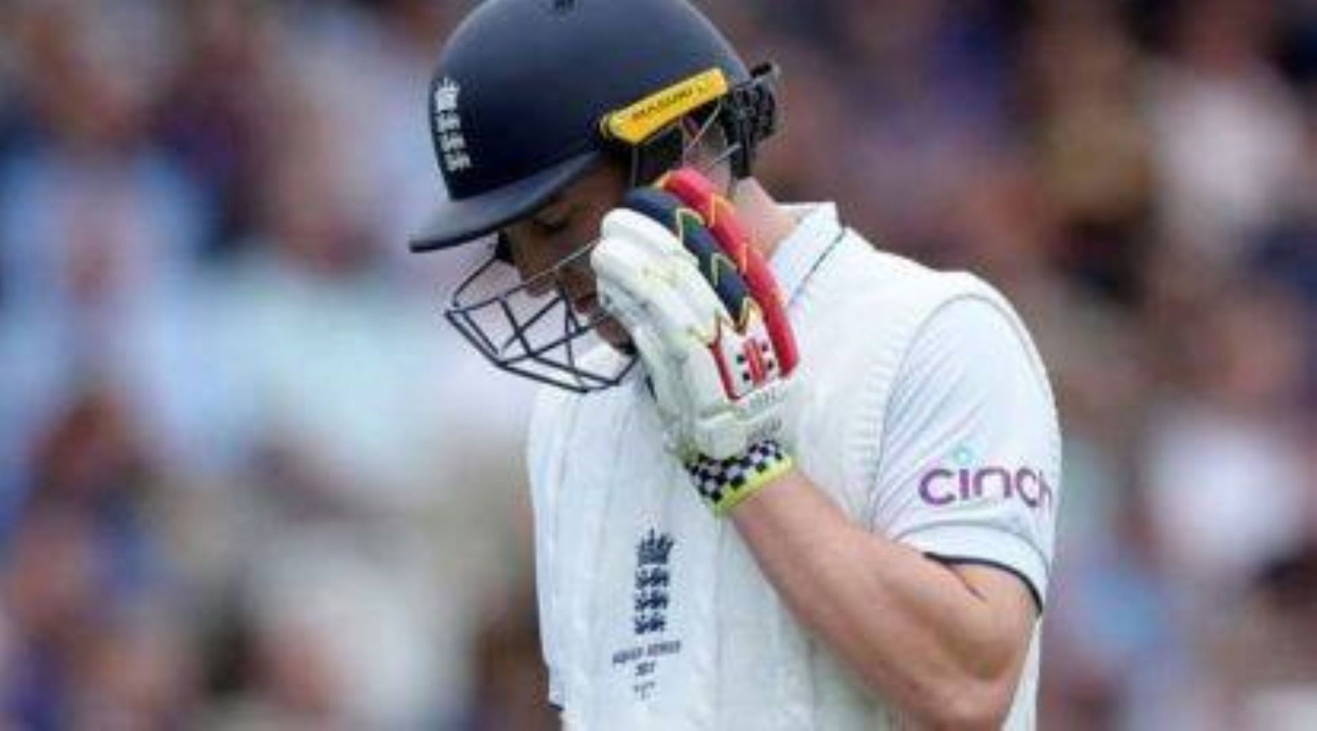 Harry Brook got out immediately after reaching his half-century on Day 3