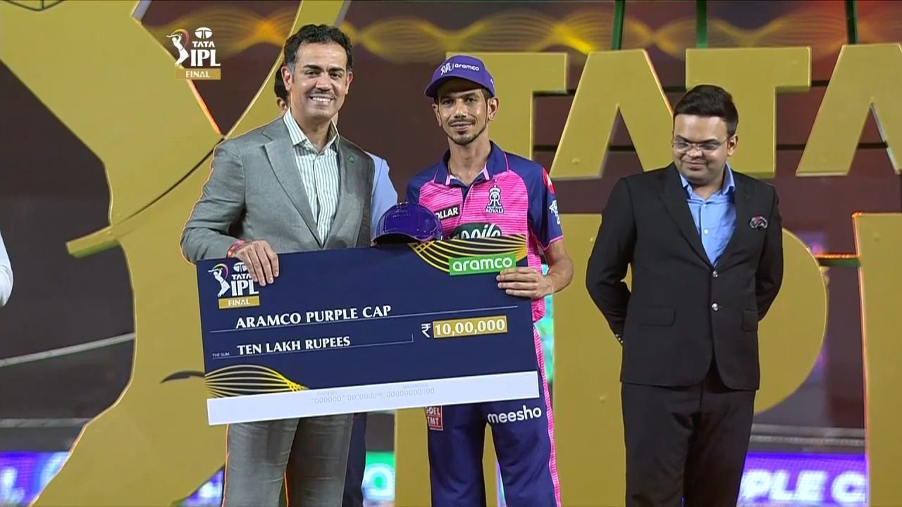 Yuzvendra Chahal won the coveted Purple Cap in IPL 2022