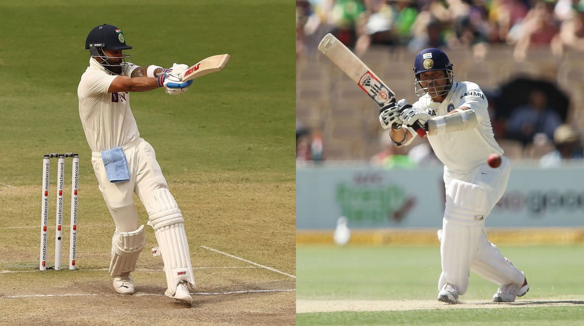 Virat Kohli, Sachin Tendulkar