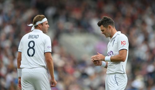 Stuart Broad (left) and James Anderson (Pic: Getty Images)