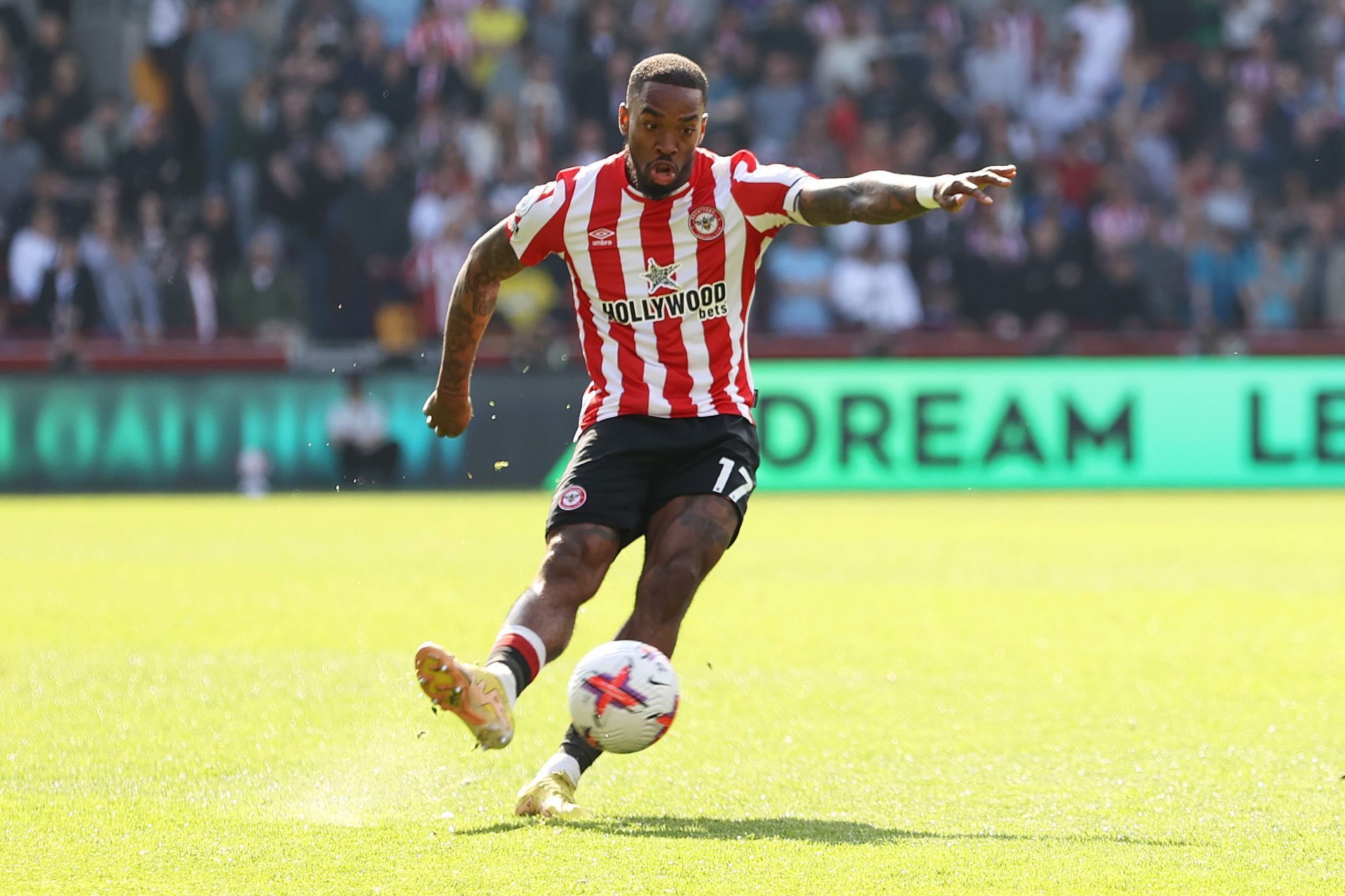 Ivan Toney netted 20 league goals last term