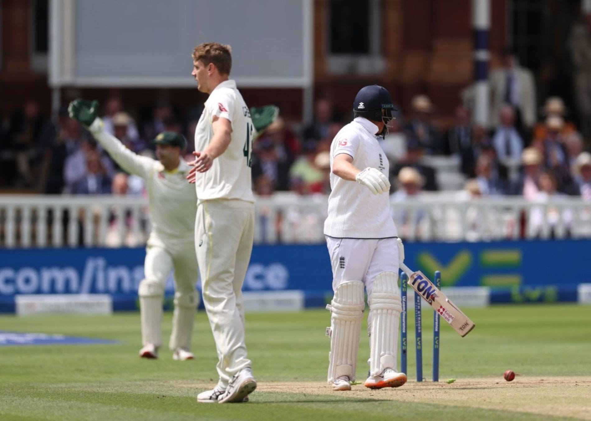 Jonny Bairstow was dismissed in bizarre fashion on Day 5