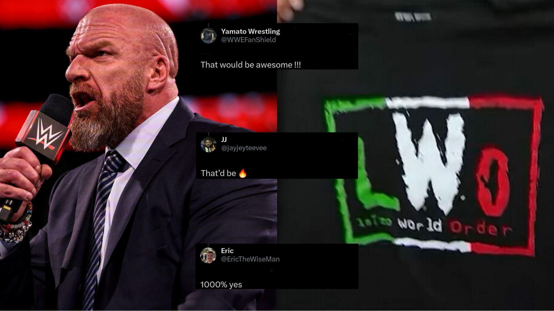 Triple H is the head of WWE