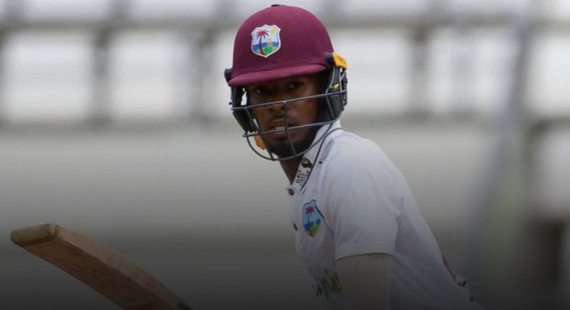 Alick Athanaze was the only West Indies batter to offer some resistance in the first Test.