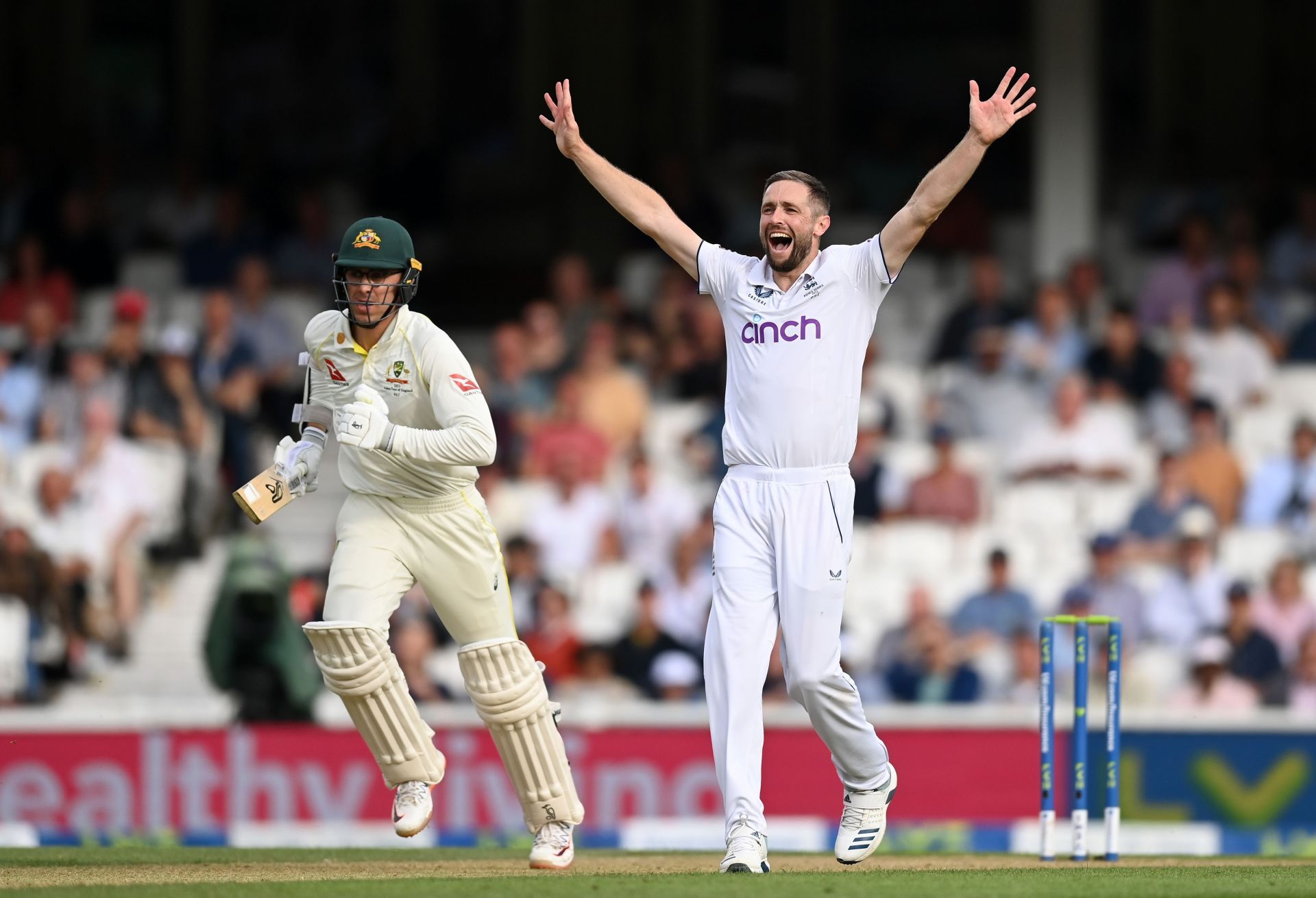 England v Australia - LV= Insurance Ashes 5th Test Match: Day Two