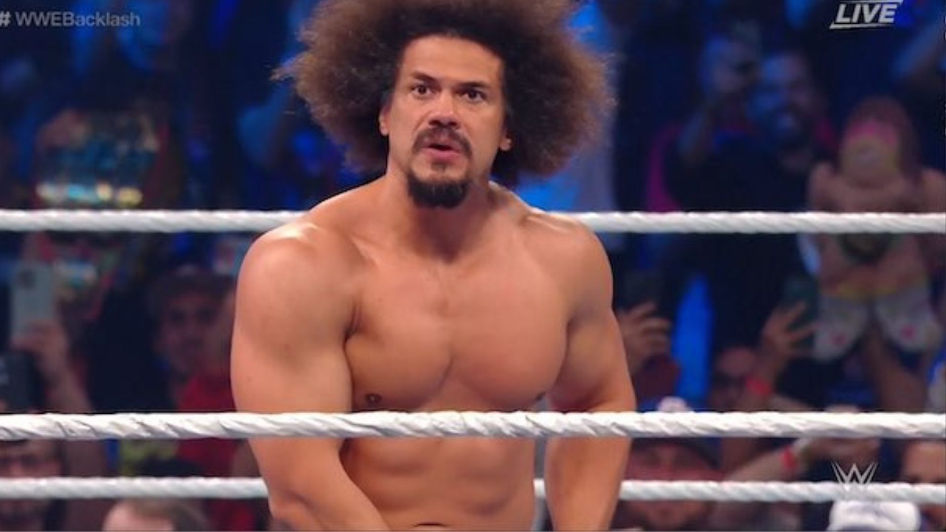 Carlito appeared at WWE Backlash 