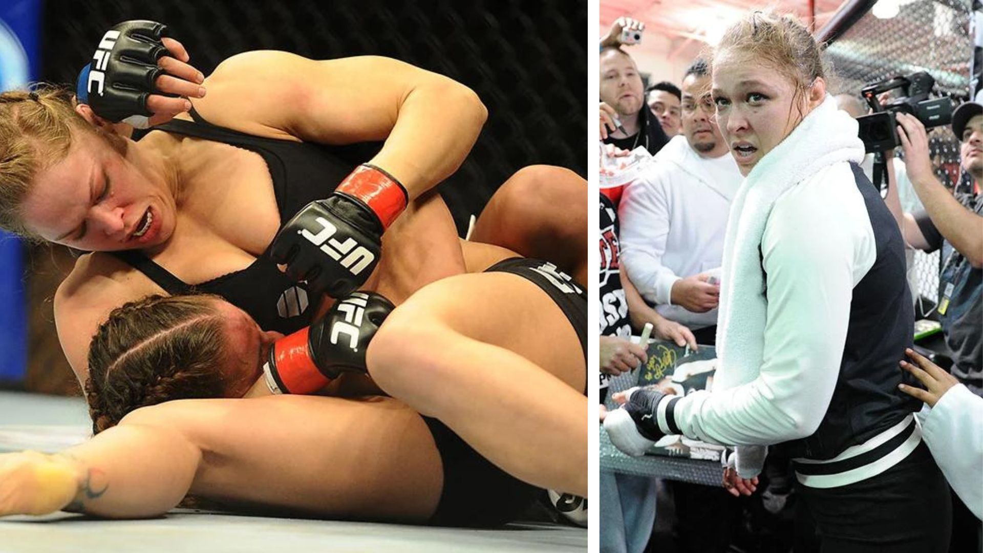 Ronda Rousey was one of the most dominant UFC Champions.