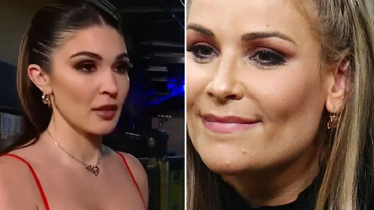 Cathy Kelley (left); Natalya (right)