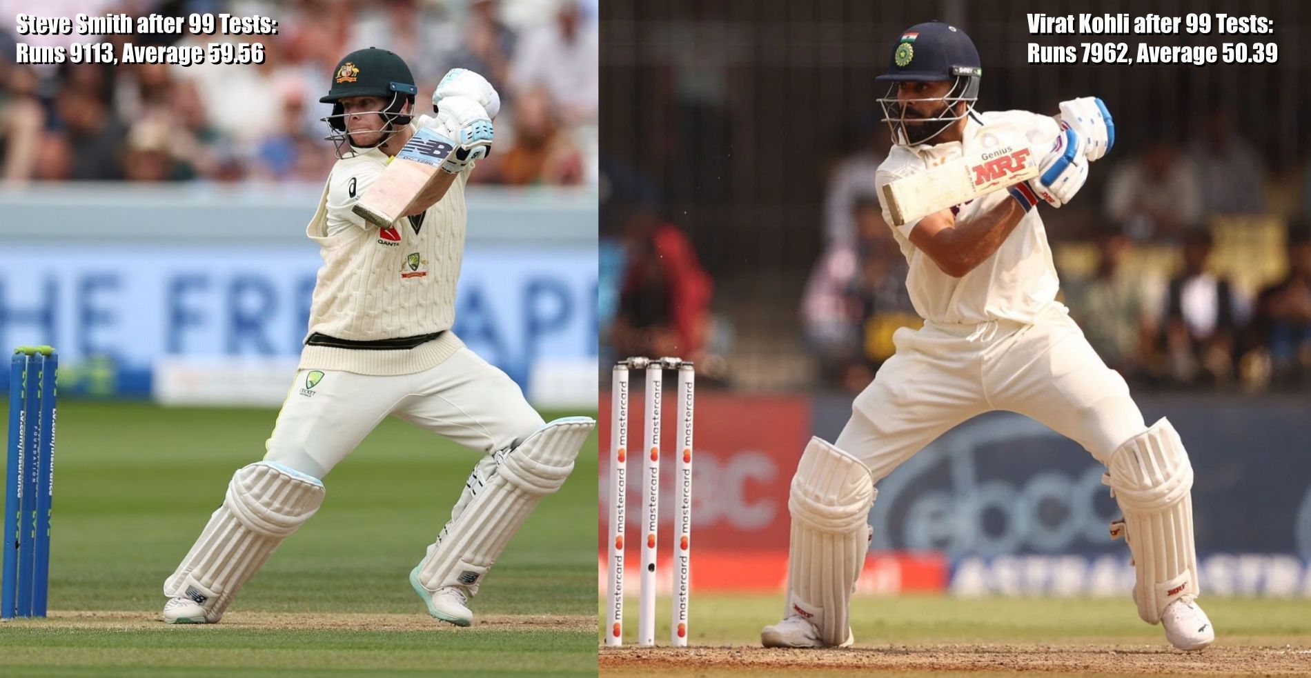 Steve Smith, Virat Kohli