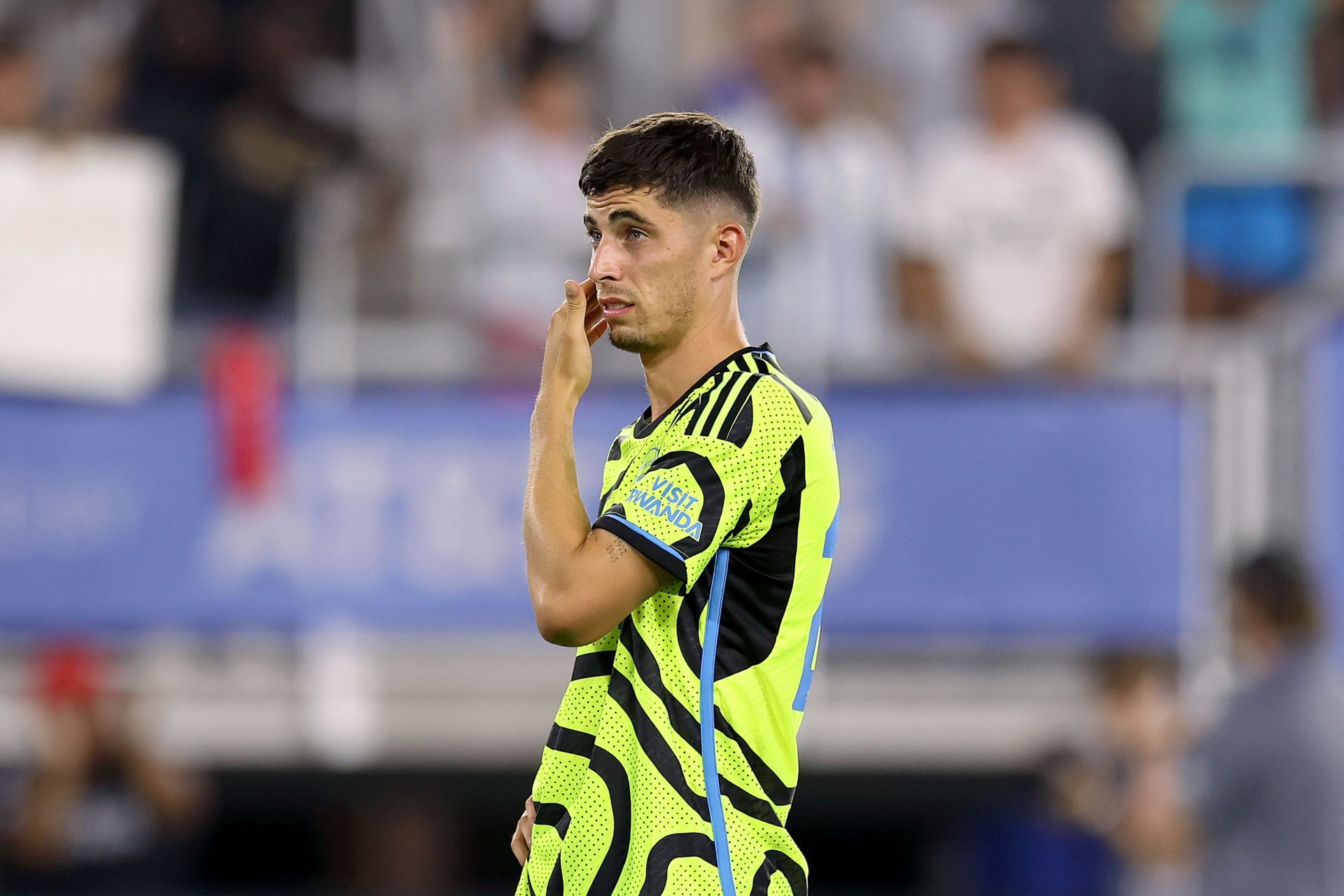 Kai Havertz arrived at the Emirates this summer.