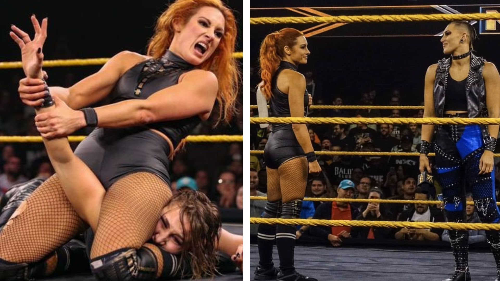 Becky Lynch and Rhea Ripley had their first match on November 20, 2019, in NXT