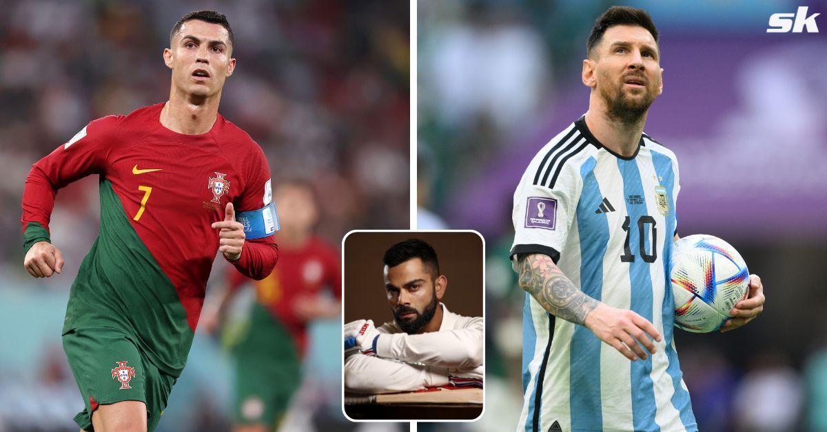 Kohli settles Ronaldo Messi debate