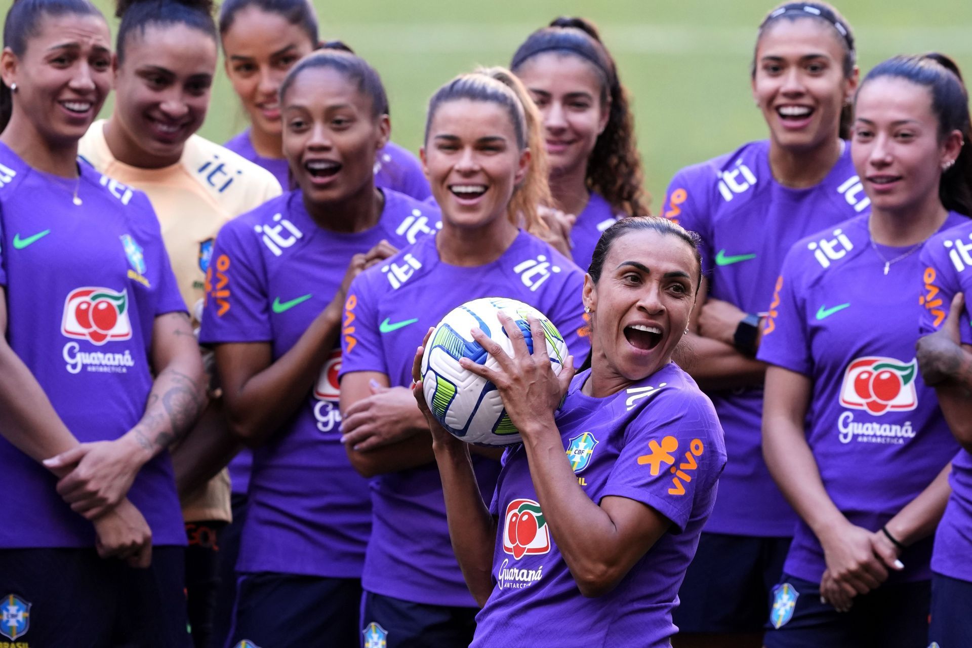 Brazil Women WCup Soccer