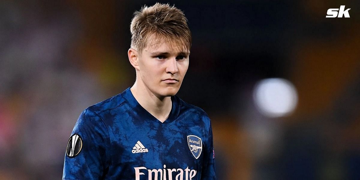 Arsenal Martin Odegaard captained the young gunners
