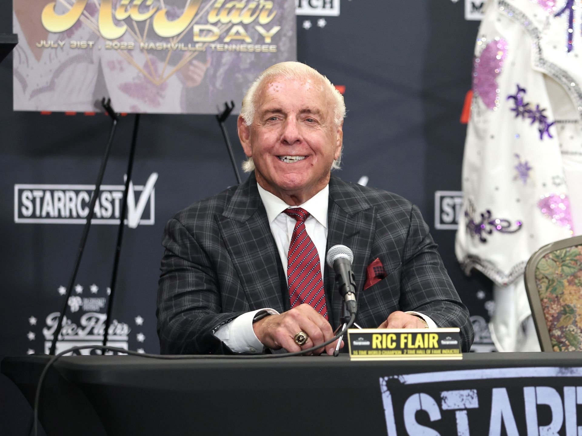 Ric Flair is a 16-time world champion