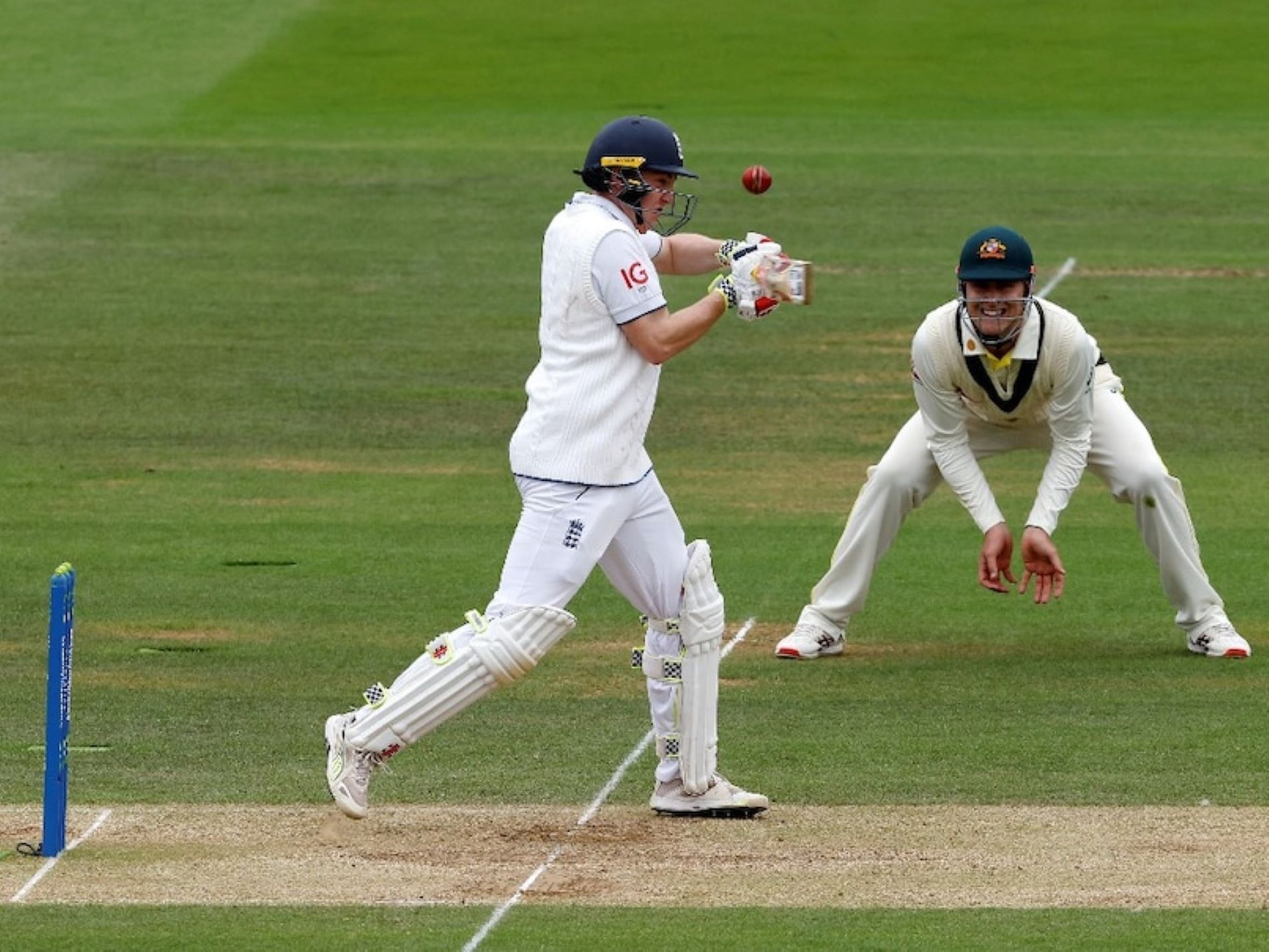 England collapsed with reckless batting in their first innings of the second Test 