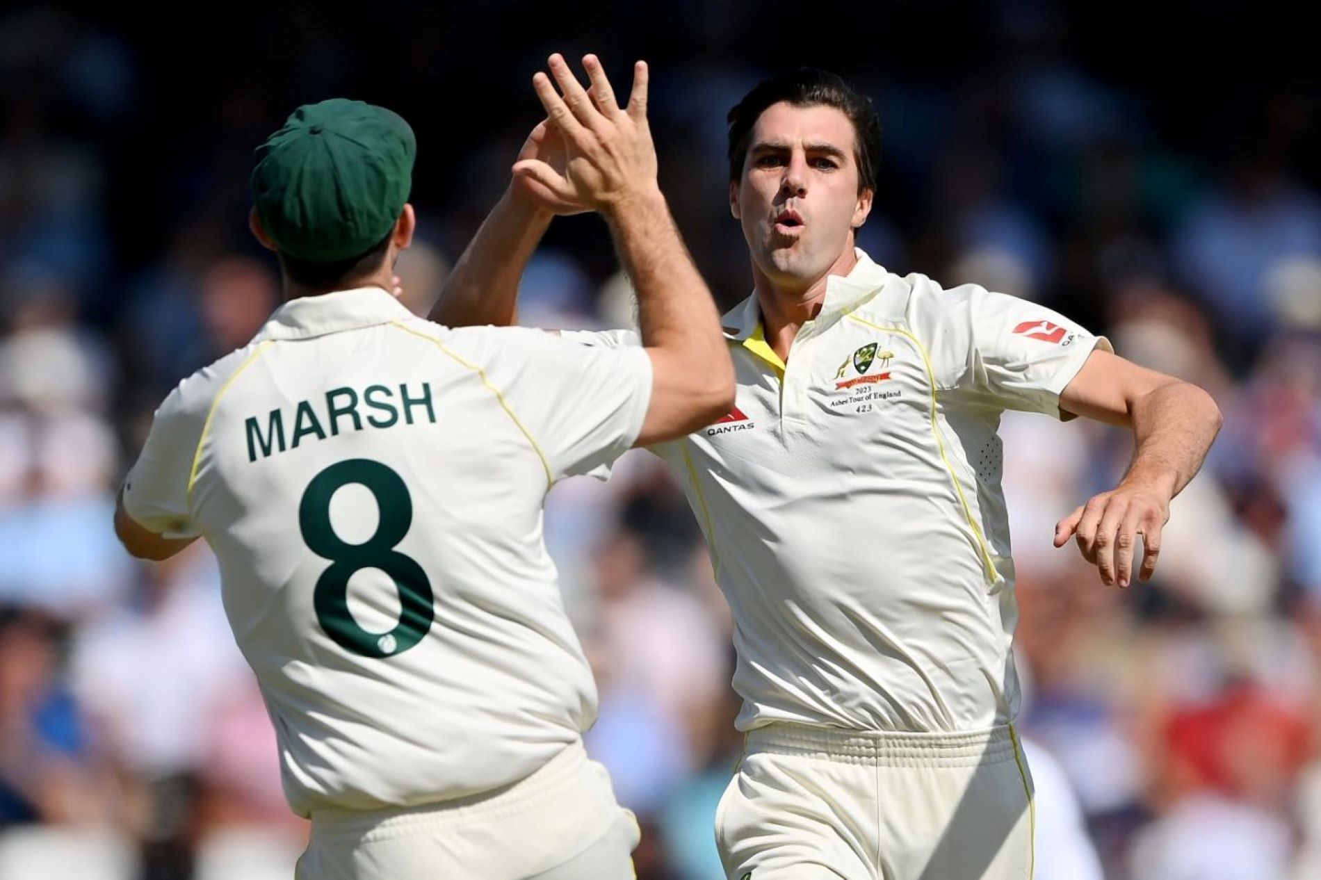 Pat Cummins demolished England in the first innings of the match.