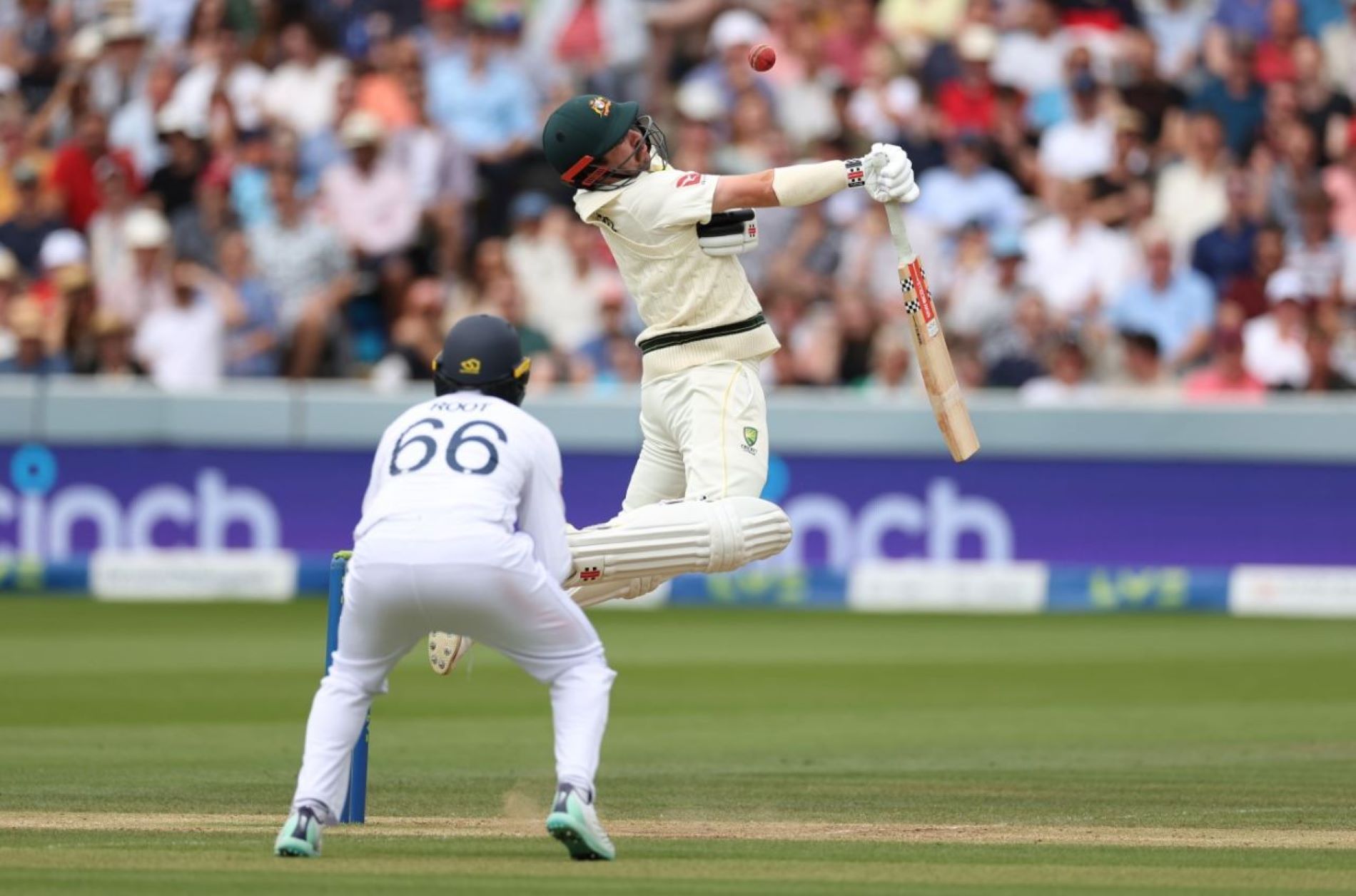 Travis Head was bounced out by Stuart Broad on Day 4