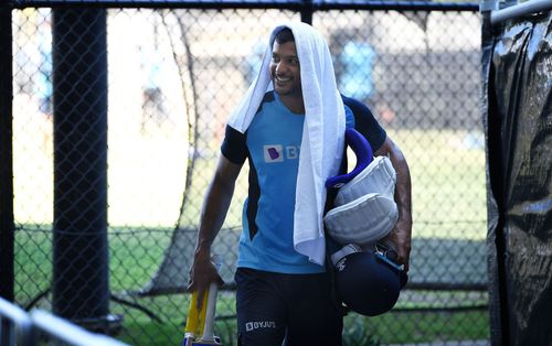 Mayank Agarwal in the frame