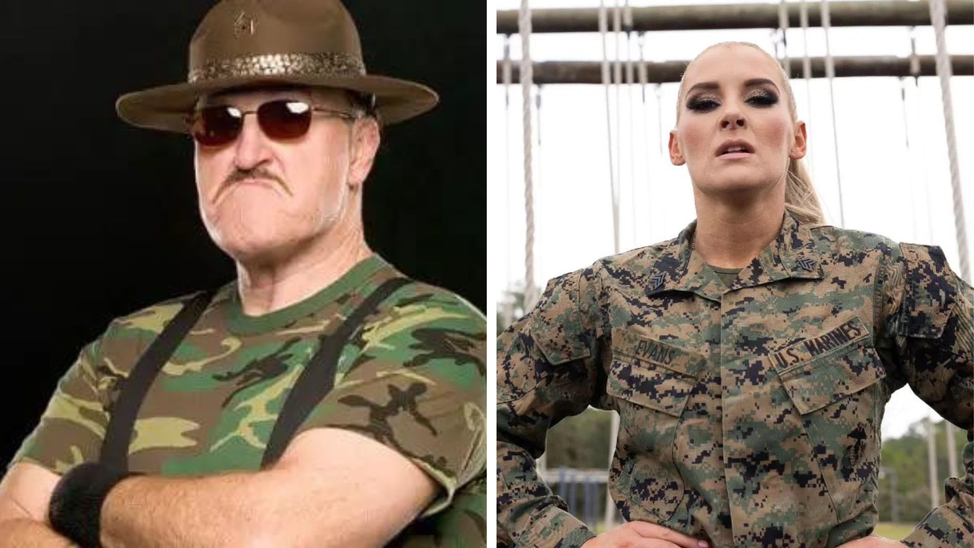 WWE star Lacey Evans is a former Marine