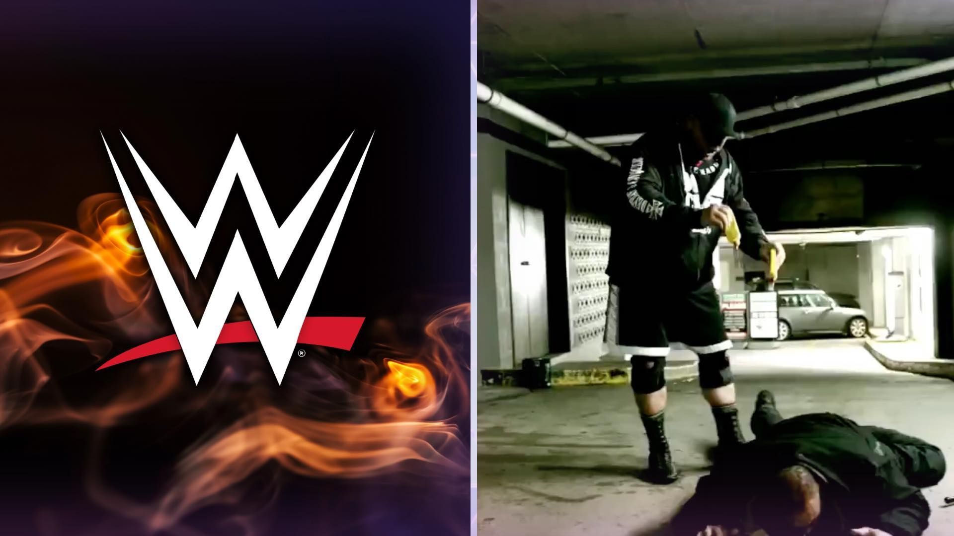 A superstar outside of WWE was set on fire.