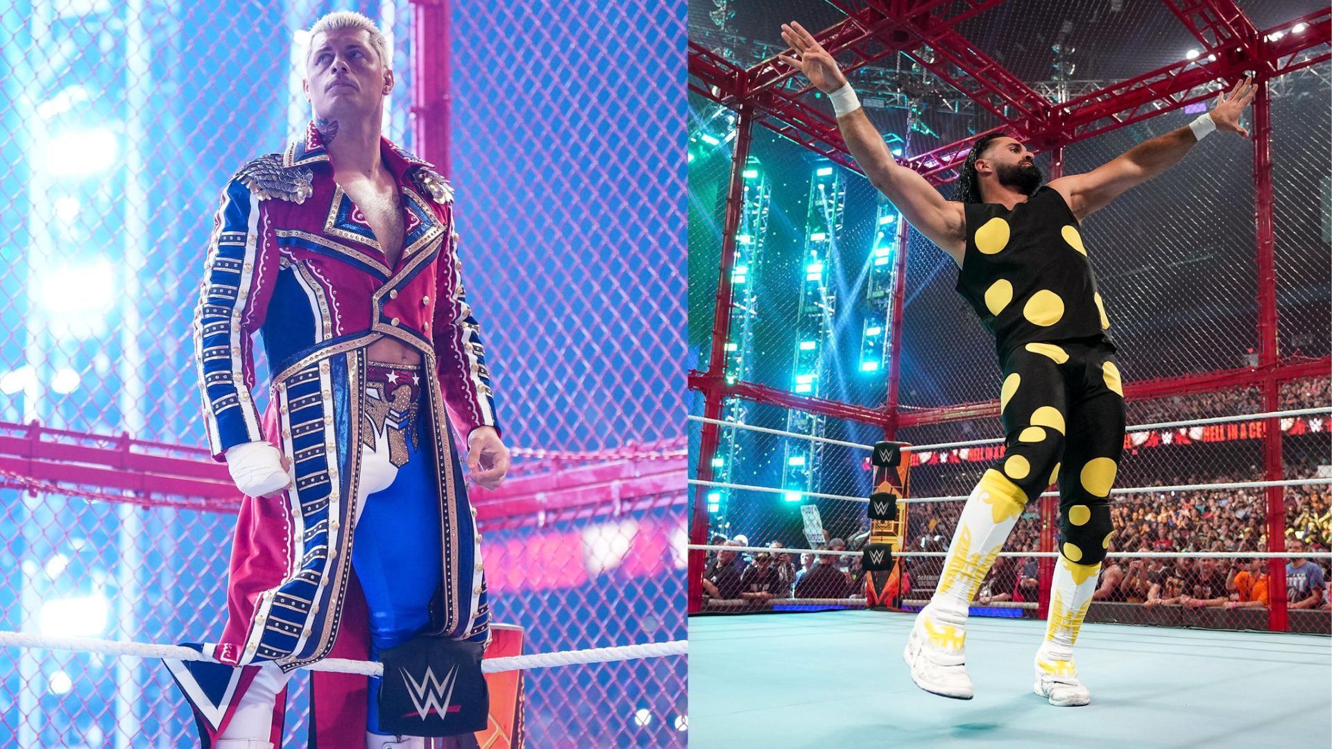 Cody Rhodes(Left), Seth Rollins(Right). Image Credits: wwe.com