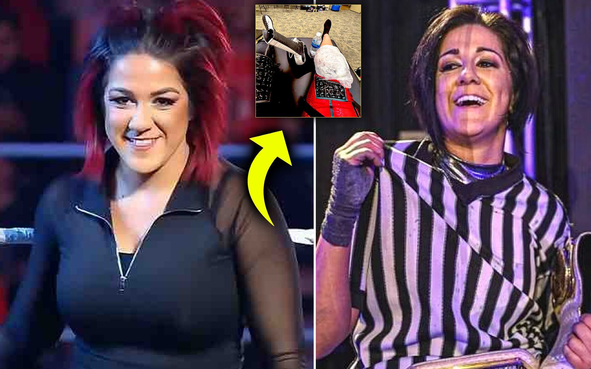 Bayley had recently suffered an injury during live event