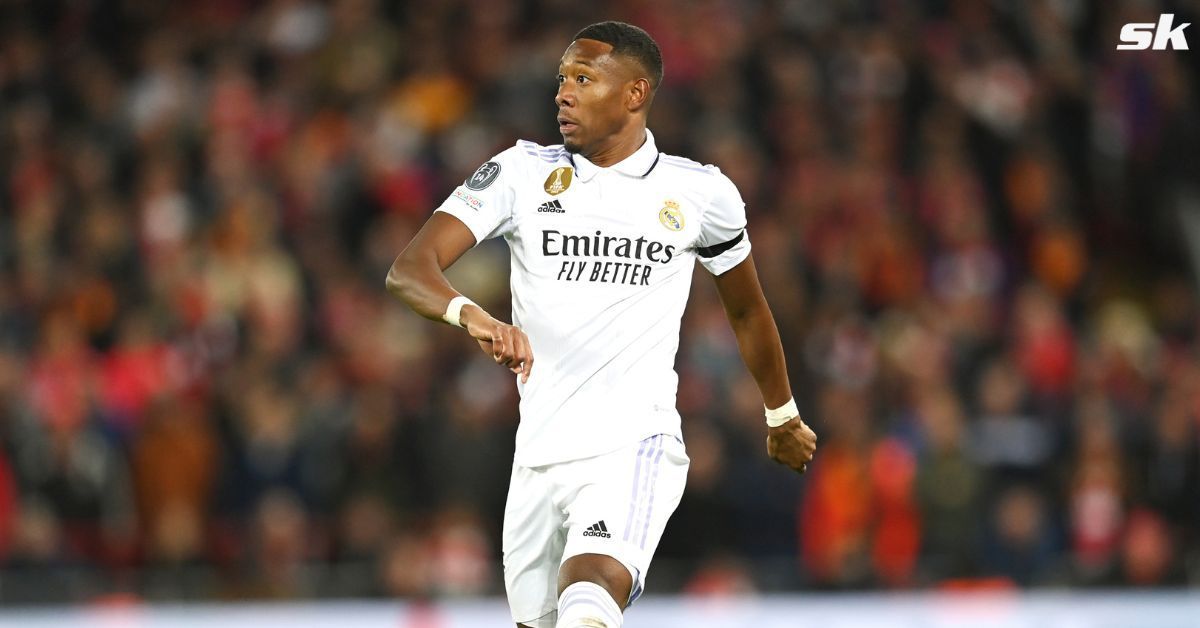 Real Madrid defender David Alaba