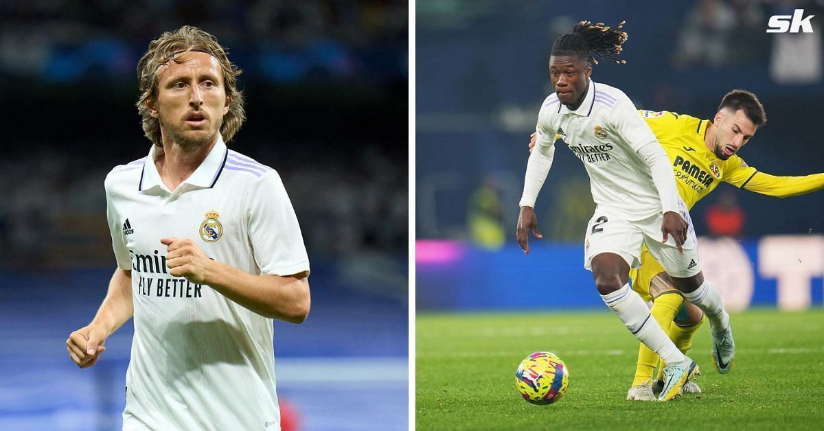 Luka Modric and Eduardo Camavinga