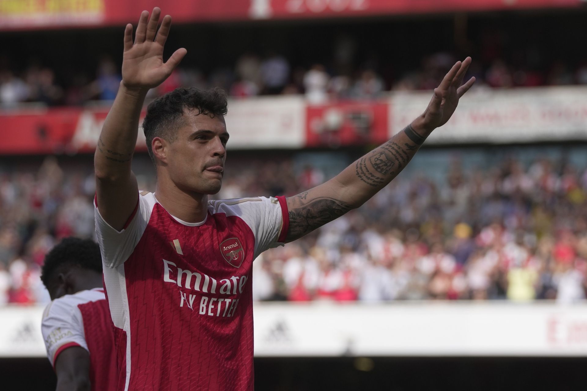 Granit Xhaka has ended his stay at the Emirates.
