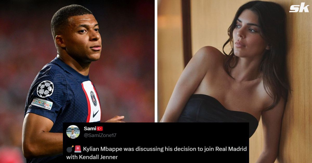 Fans react hilariously as PSG star Kylian Mbappe was spotted dancing with model Kendall Jenner