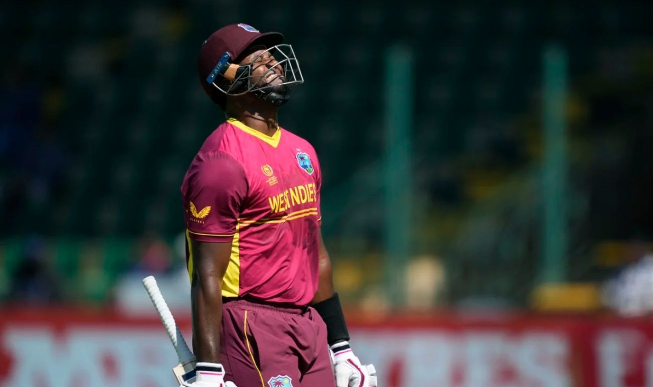 Romario Shepherd was disconsolate as West Indies slumped to another defeat in the qualifiers