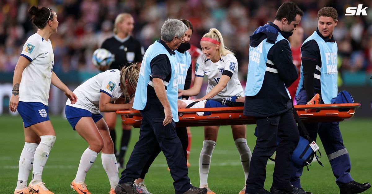 World&rsquo;s most expensive women&rsquo;s footballer Keira Walsh stretchered off with knee injury during England vs Denmark