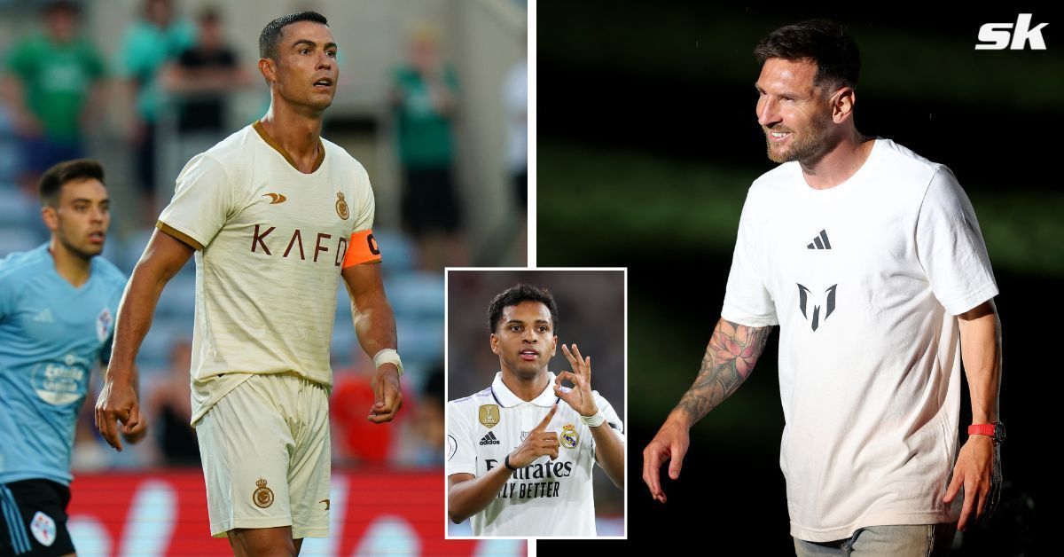 Rodrygo has made his pick between Messi and Ronaldo