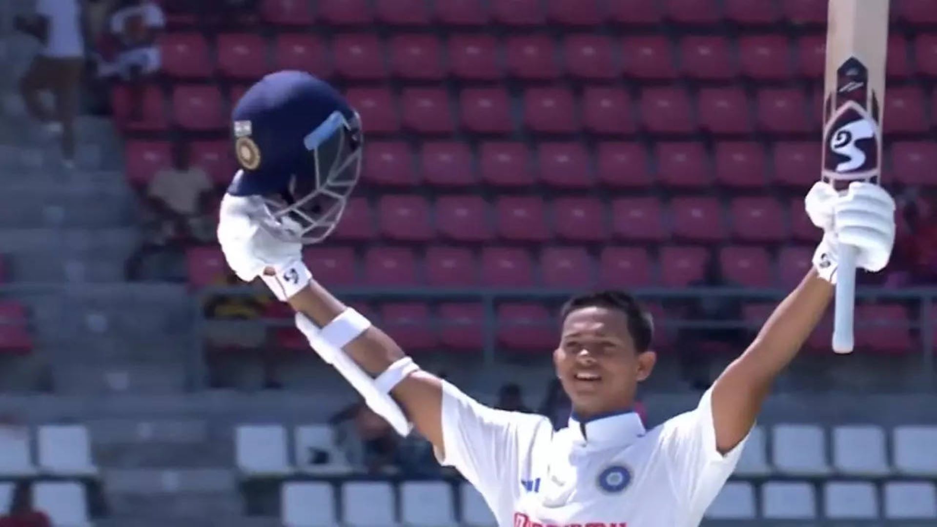 Yashasvi Jaiswal joined a host of big names with his century on Test debut