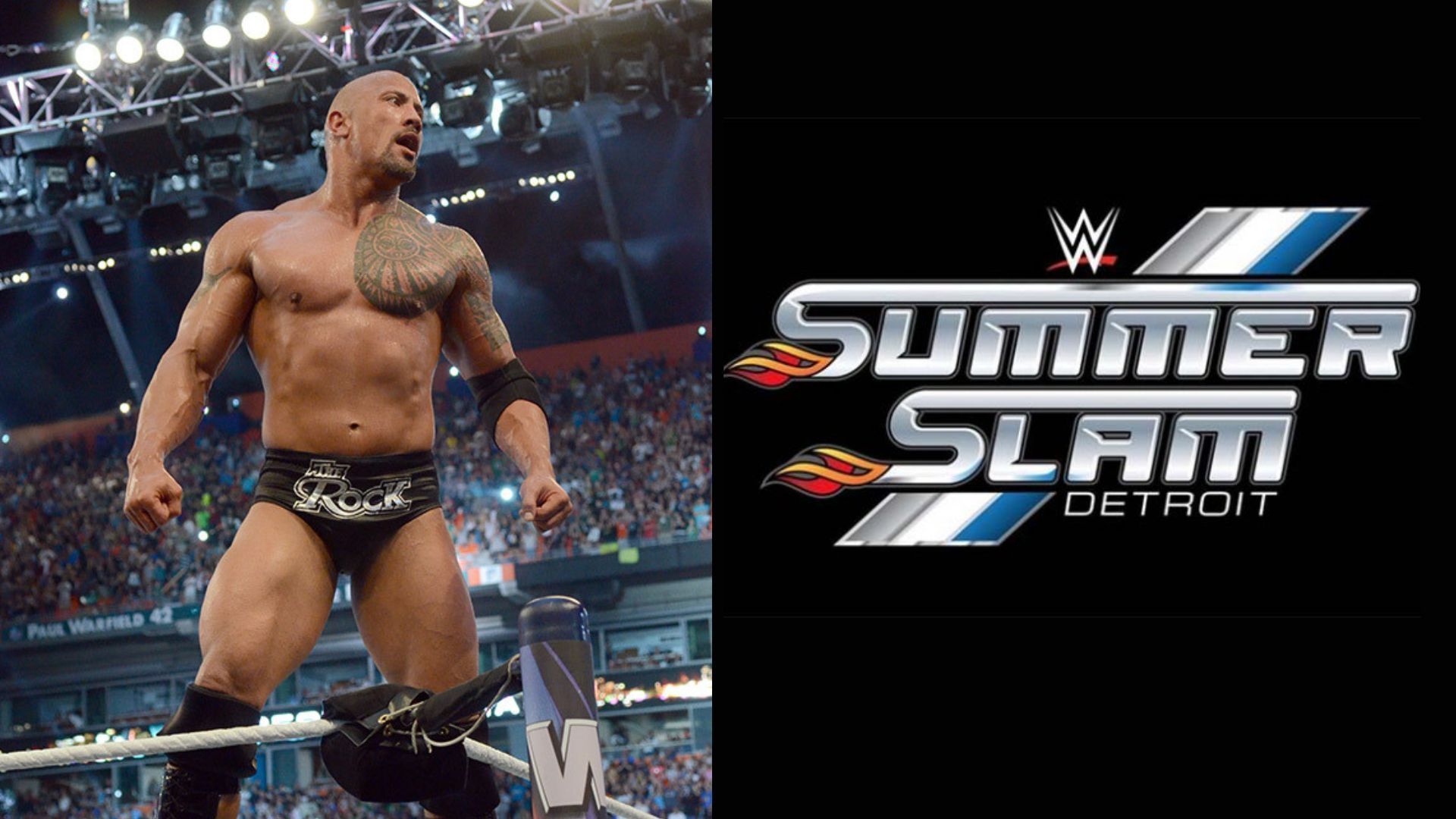 This year SummerSlam will held in Ford Field, Detroit on Saturday, August 5