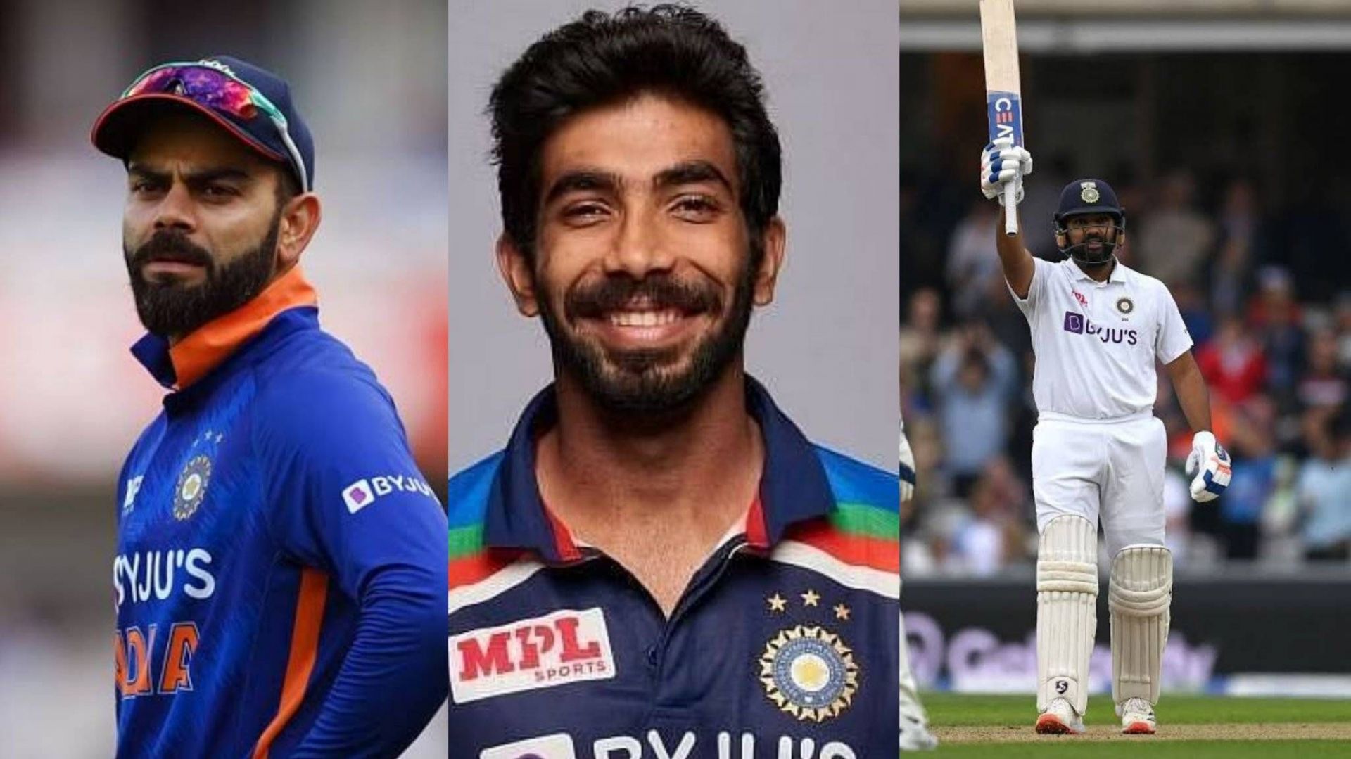 Virat Kohli, Rohit Sharma and Jasprit Bumrah feature in this team