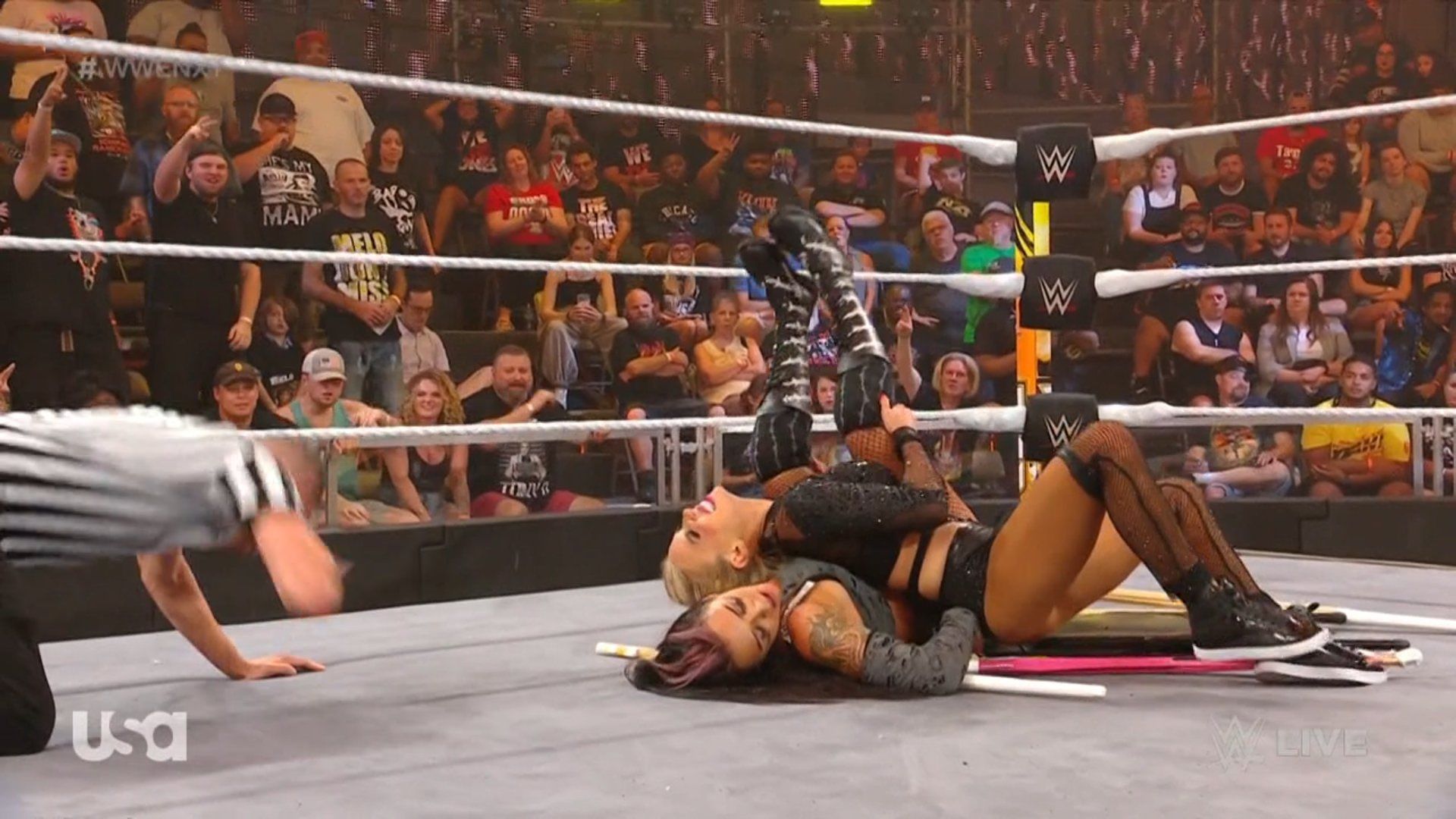 Brooke pinned Jade on NXT.