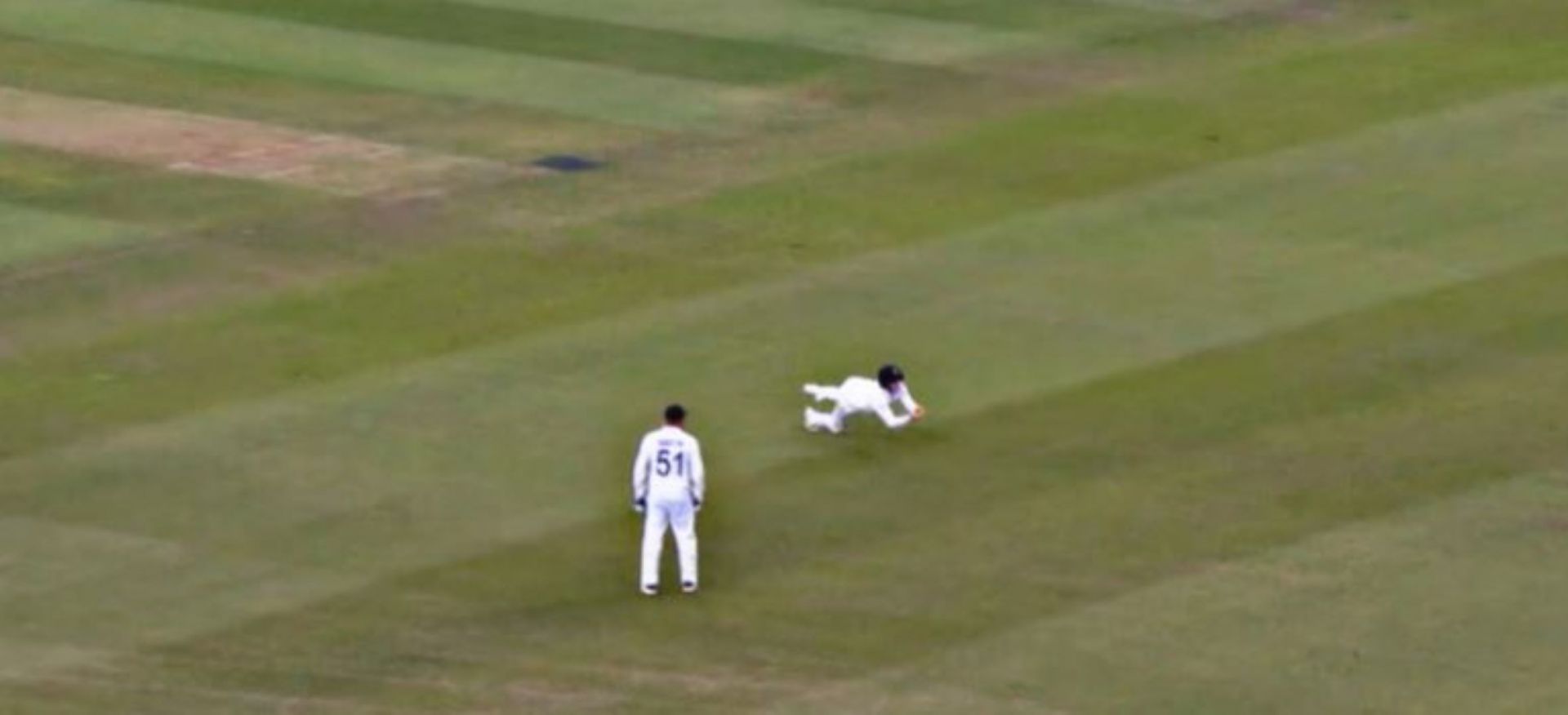 Harry Brook took the catch despite confusion with Jonny Bairstow