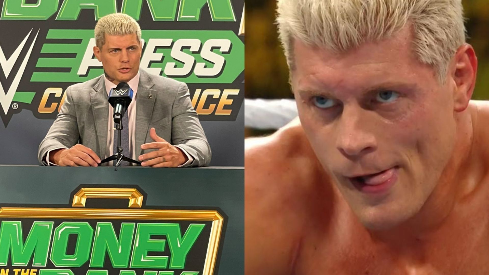 Cody Rhodes defeated Dominik Mysterio at WWE Money in the Bank. 