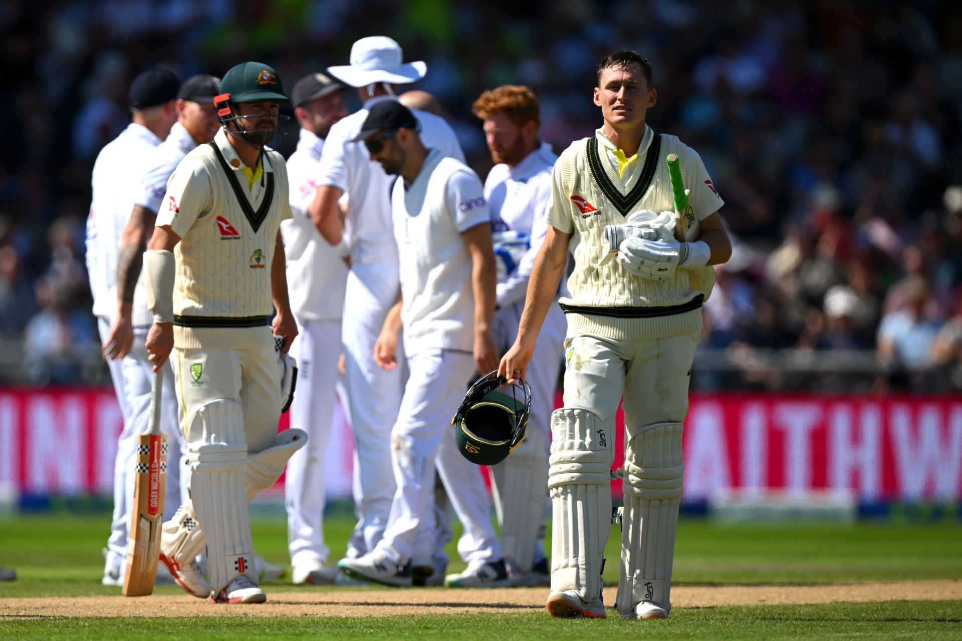 England v Australia - LV= Insurance Ashes 4th Test Match: Day One