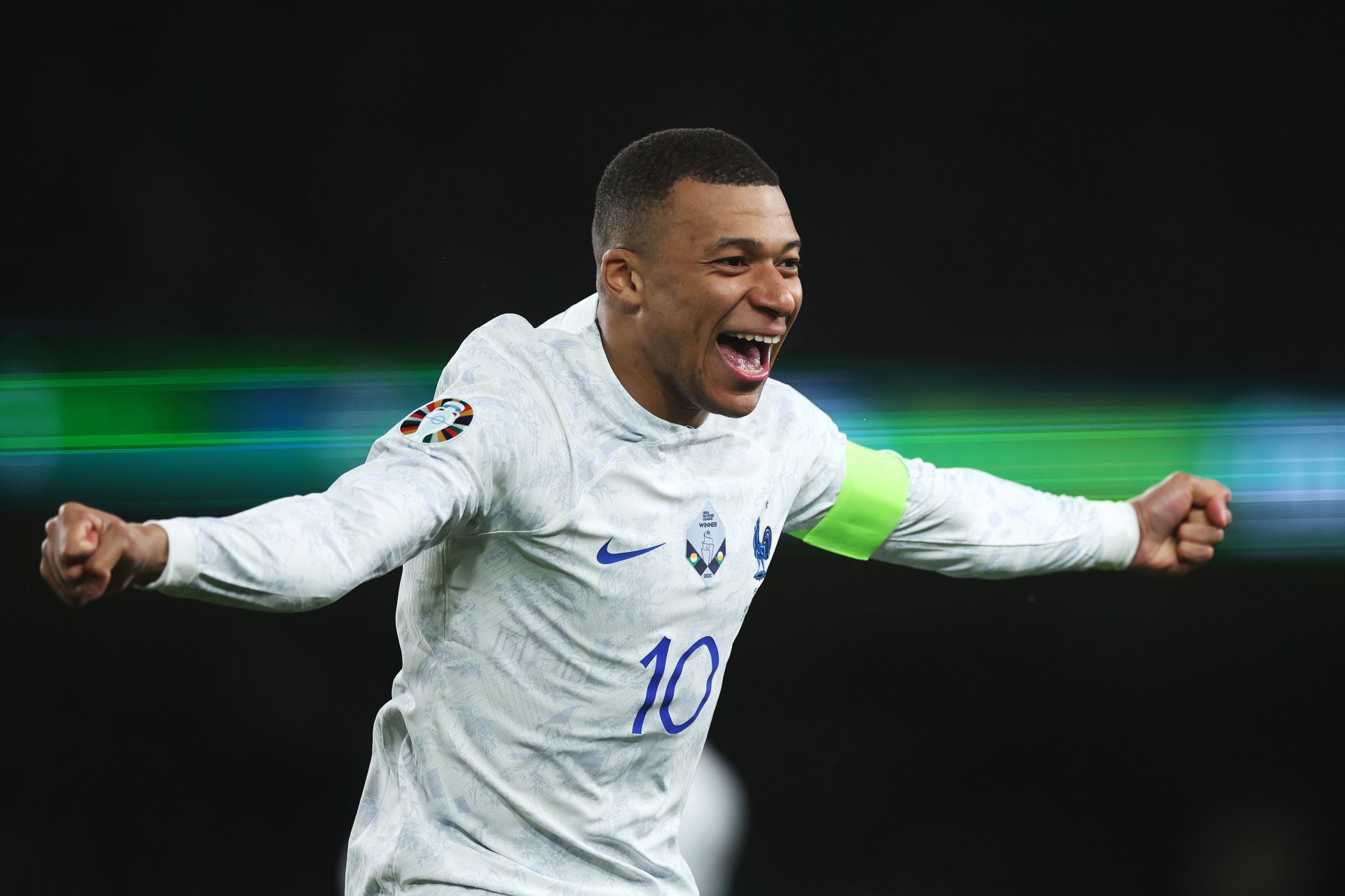 Mbappe is tasked with leading Les Bleus to glory in the future.