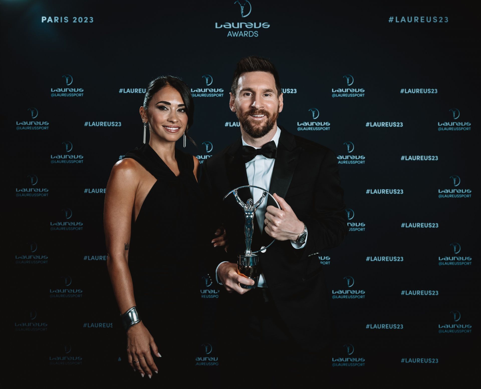 Antonela Roccuzzo and Lionel Messi