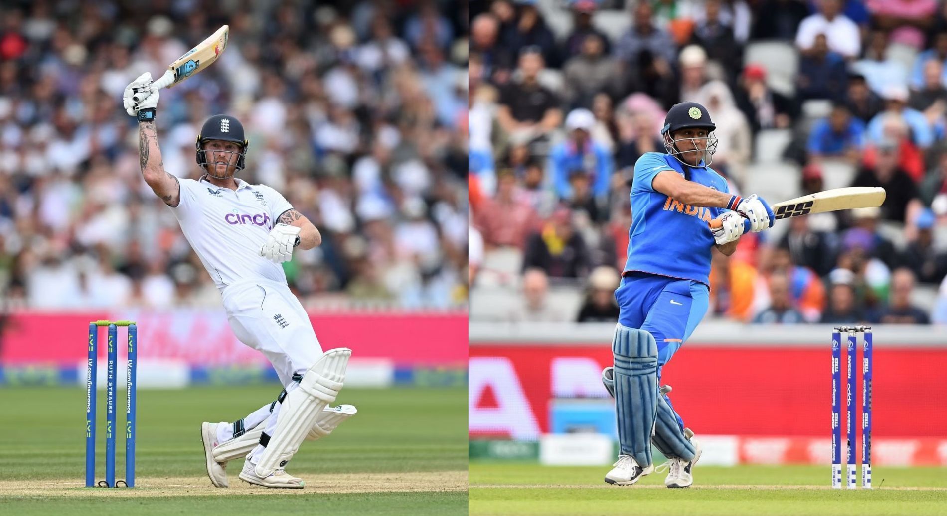 Ben Stokes, MS Dhoni