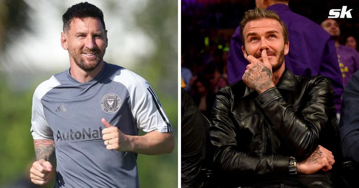 David Beckham hailed the signing of Lionel Messi 