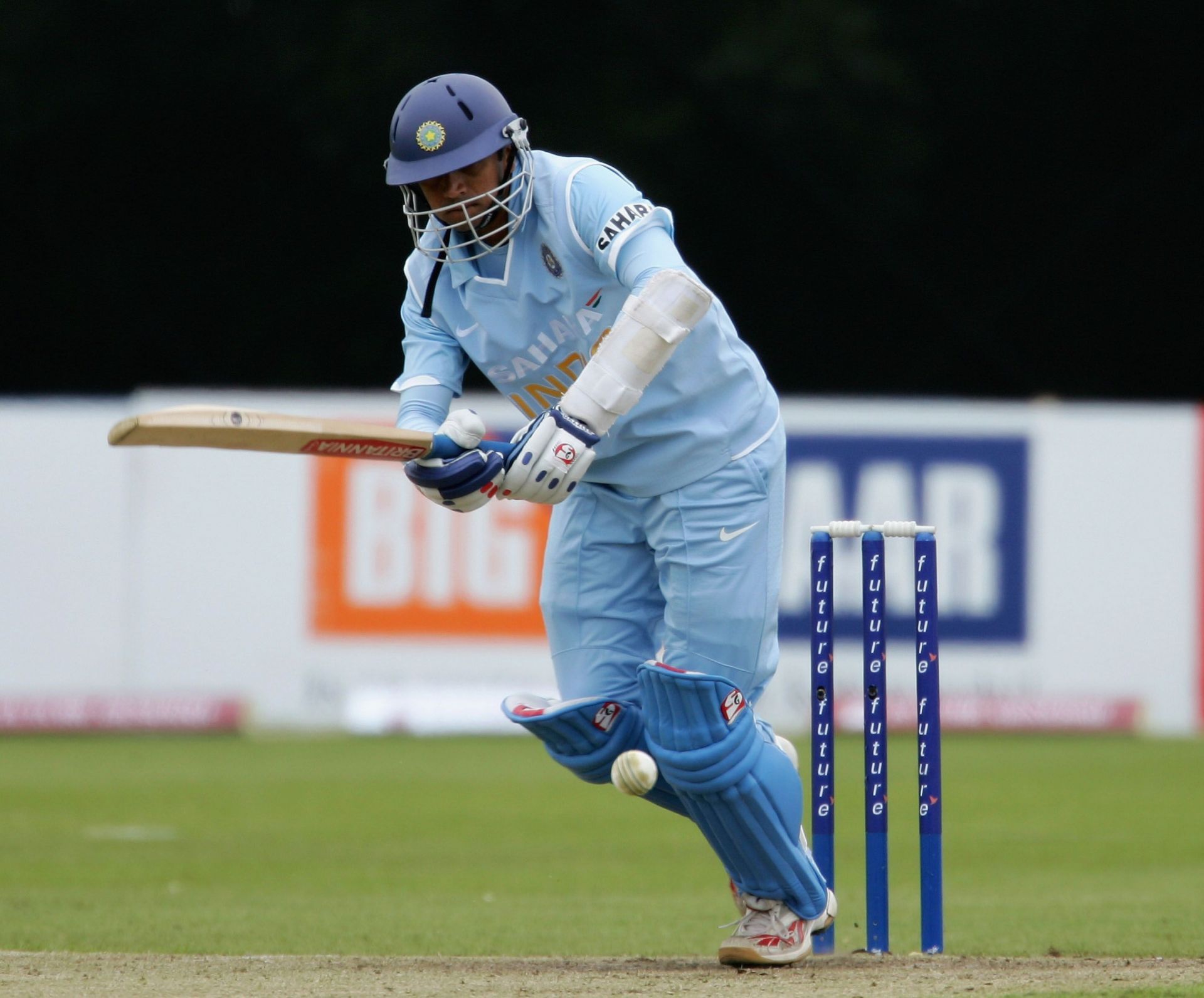 Rahul Dravid was happy to hold himself back against Bermuda in the 2007 World Cup (File image).