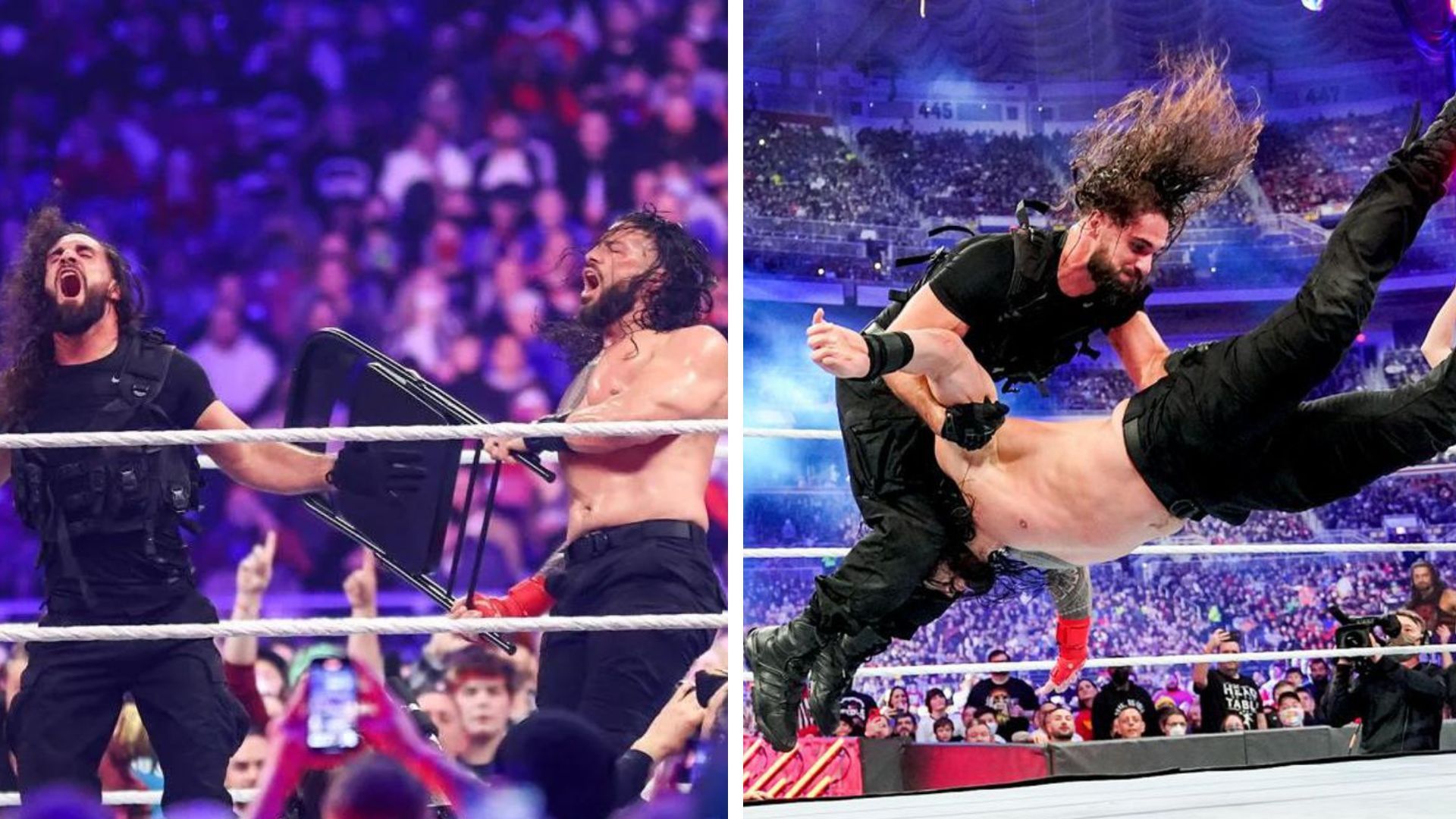 Roman Reigns and Seth Rollins had an epic clash in 2022