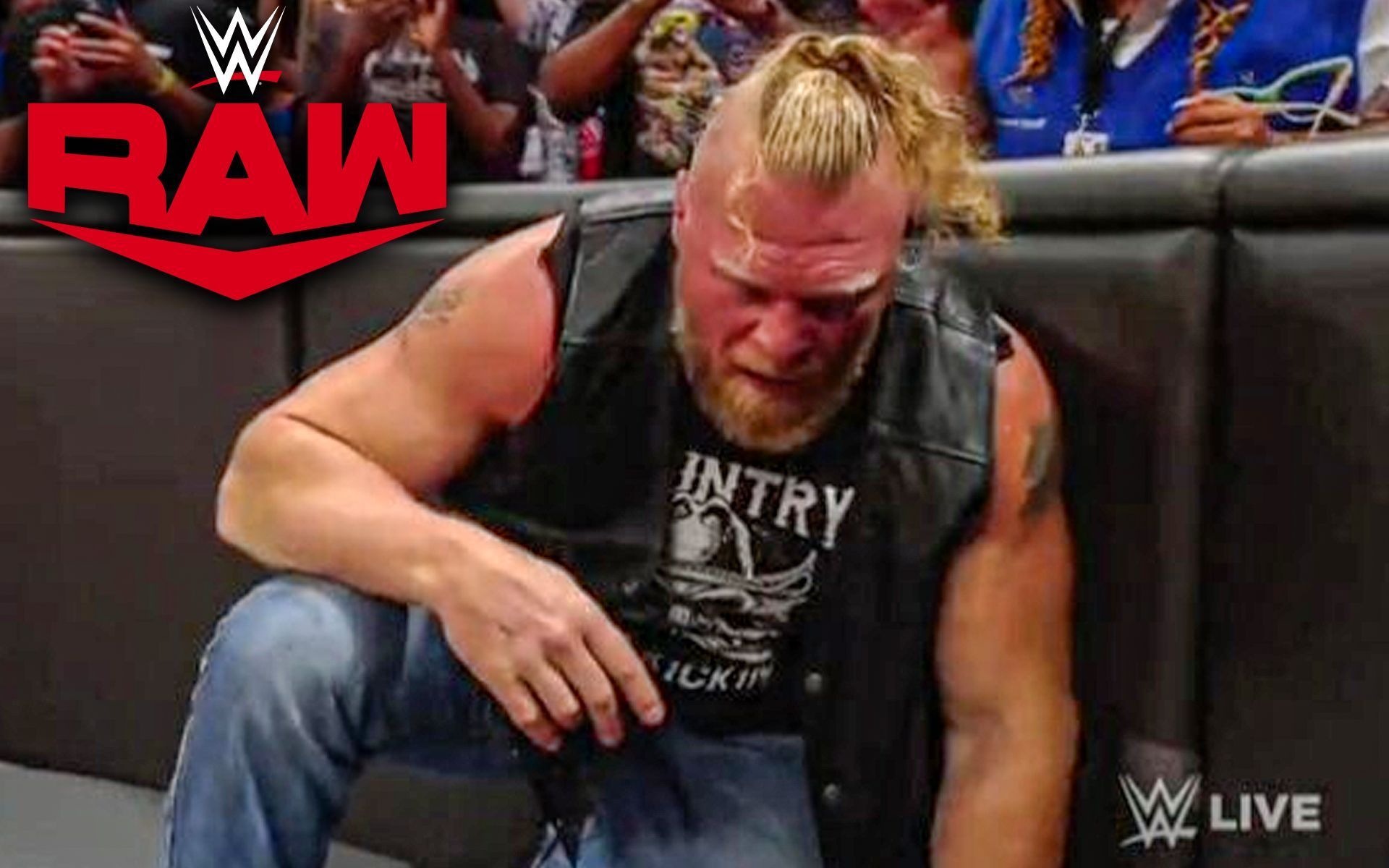 Brock Lesnar is again back on the latest edition of WWE Raw