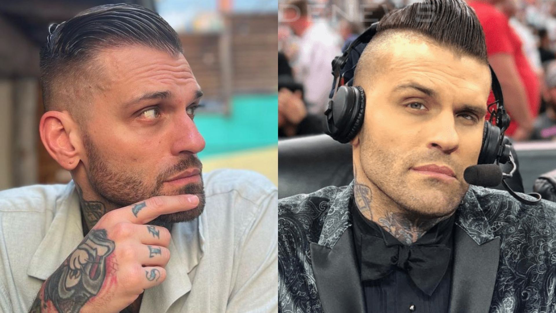 Corey Graves is an announcer on WWE RAW.