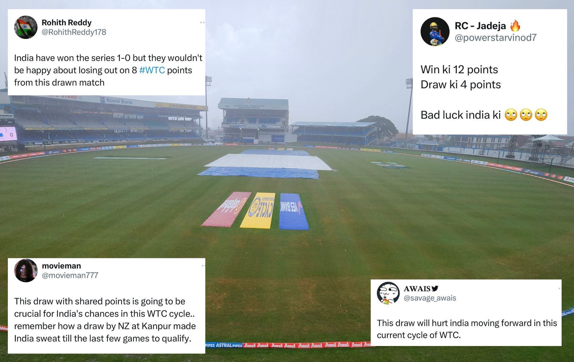 India won the two-match Test series 1-0. (Pics: Twitter)